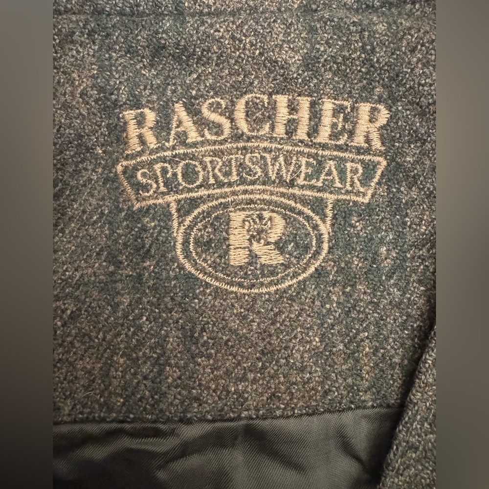 Rascher Sportswear Wool & Suede Shooting Vest, sz XXL - Picture 2 of 15